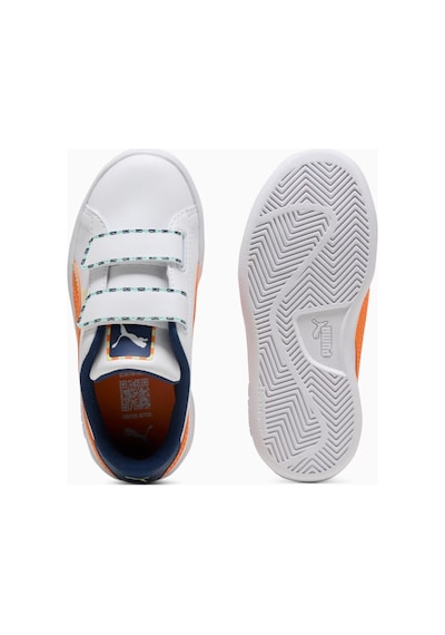 Puma Puma Smash 3.0 Playdate V Ps 402830-01 Ortopedik Çocuk Spor Ayakkabı Beyaz