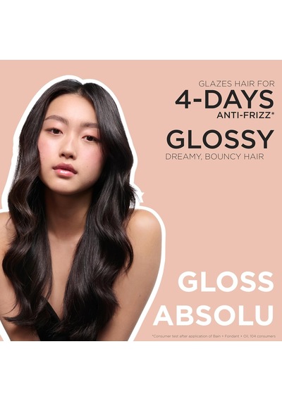Gloss Absolu Insta Glaze Saç Kremi, Tüm Saç Tipleri İçin Parlaklık Arttırıcı Saç Kremi, Glikolik Asitli, Hyaluronik Asit Ve Yabani Gül, 75 Ml