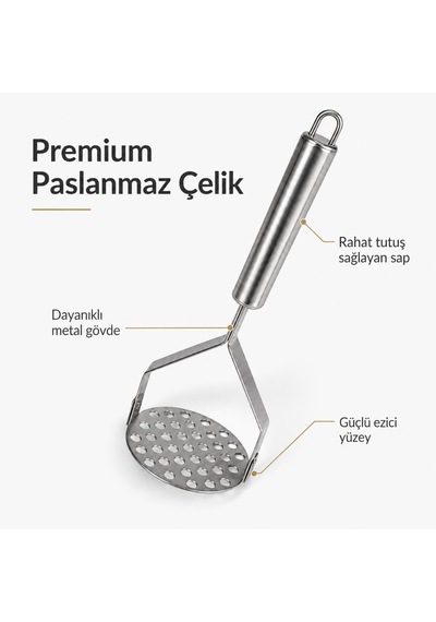 Mutfak Seti Patates Ezici Çok Renkli
