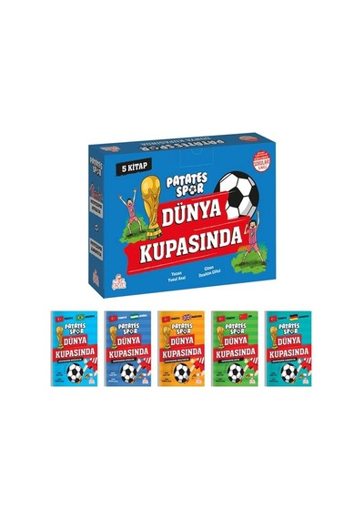 Patatesspor Dünya Kupasında 5 + Soru Kitapçığı - Kyut-761234