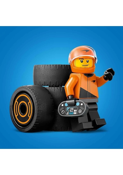 City Mclaren Yarış Arabalı F1 Sürücüsü 60442 Turuncu