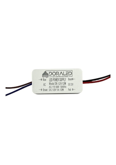 12v 1amper 12w Driver Tipi Plastik Adaptör