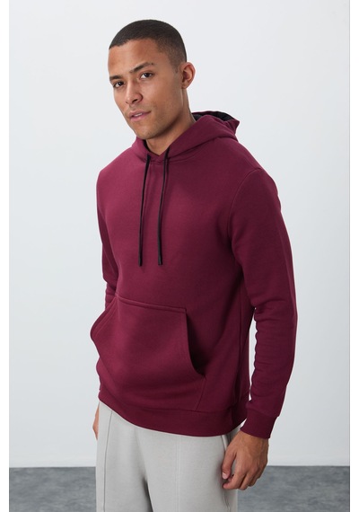 Tommy Life Erguvan Pamuklu Kalın İçi Tüylü Yumuşak Dokulu Comfort Fit Nakışlı Erkek Sweatshirt - 88419 Mor Tommy Life Erguvan Pamuklu Kalın İçi Tüylü Yumuşak Dokulu Comfort Fit Nakışlı Erkek Sweatshirt - 88419 Mor