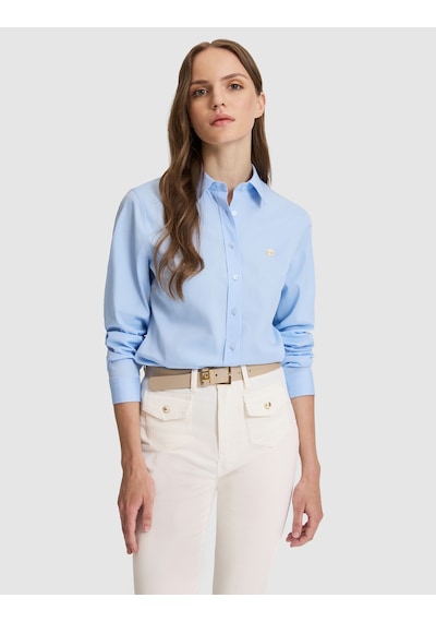 Pierre Cardin Kadın Açık Mavi Gömlek Desenli 50328627-vr003