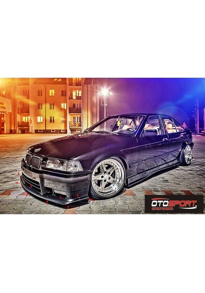 Bmw E36 Sport Ön Lip Fiberglass Boyasız