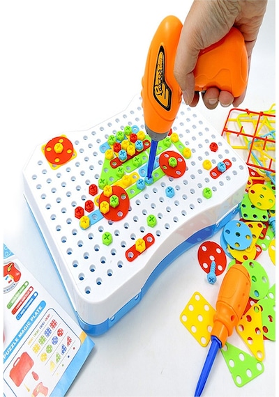 Creative Mosaic Eğitici 3D Matkaplı Yaratıcı Tamir Seti