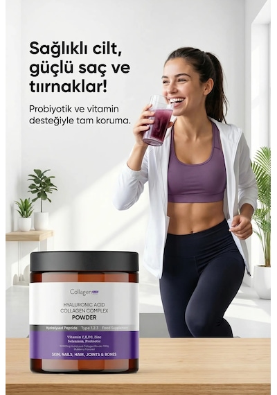 Collagen Forte Platinum Hyaluronic Acid Biotin & Collagen 300 G