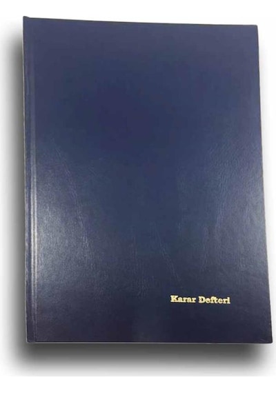 Dilman Karar Defteri Ciltli 96 Yp.