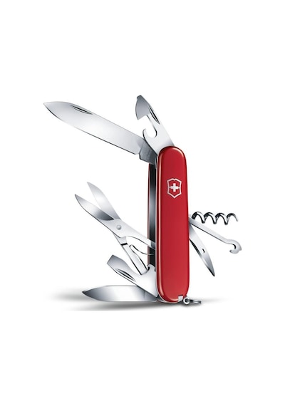 Victorinox 1.3703.B1 Climber 14 Fonksiyon Kırmızı İsviçre Kamp Çakısı Kırmızı