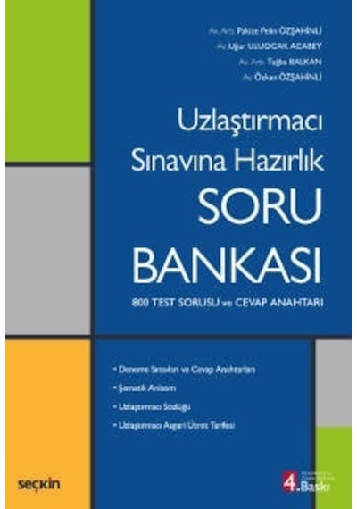 Uzlaştırmacı Sınavına Hazırlık Soru Bankası/Kolektif