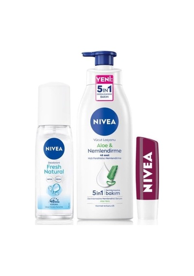 Kişisel Bakım Seti,banyo Terliği Hediye,vücut Losyonu,dudak Bakım,pump Sprey Deodorant