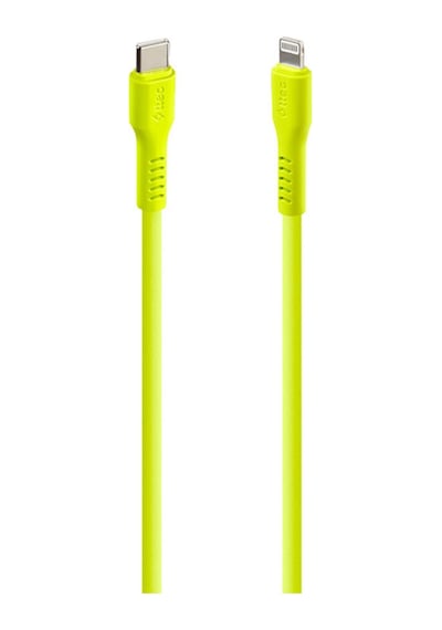 Ttec USB-C - Lightning Hızlı Şarj Kablosu 120 CM Neon Sarı