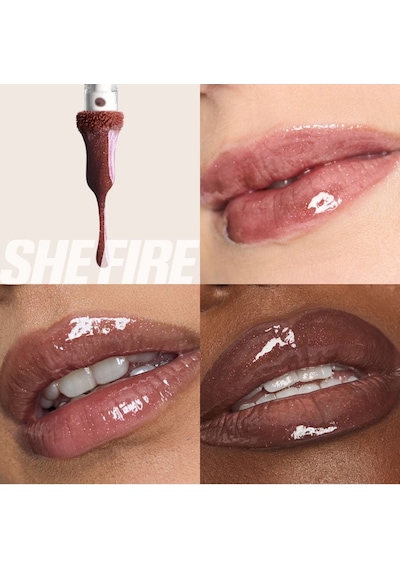 Huda Beauty Icy Nude Faux Fıller Lip Gloss - Dudak Parlatıcısı Diğer