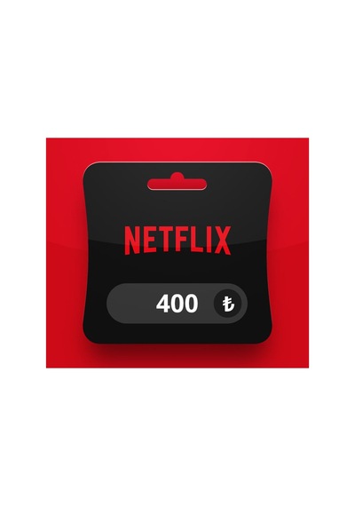 Netflix 400 Tl Dijital Hediye Kartı Gift Card