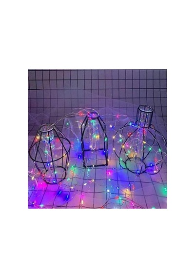 Pilli Dekoratif Peri Led Işık 3 Metre Rgb Gaming Aydınlatma Opsiyonel