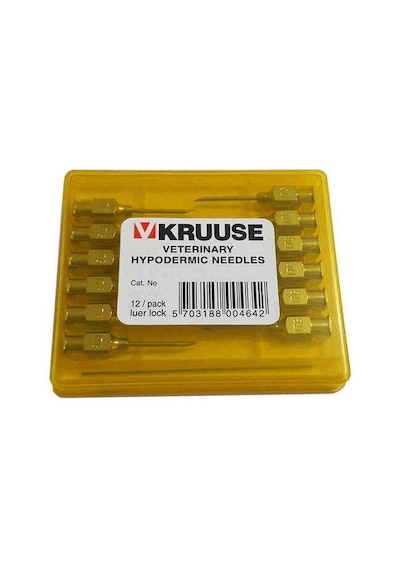 Enjektör İğnesi 1,6 x 25 mm ( 12 Ad )