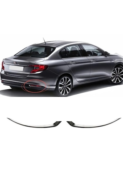 Fiat Egea Sedan Krom Reflektör Çerçevesi 2015 Ve Üzeri