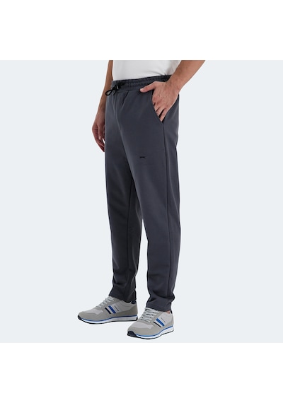 Slazenger KAYETAN Erkek Cepli Koyu Gri Eşofman Altı