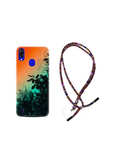 Reeder P13 Blue Kılıf Rasta Boyun Askılı Güzel Çiçekler 1712