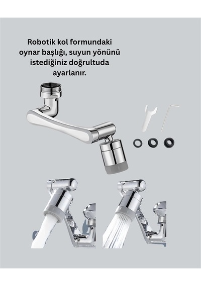Mey İthalat Musluk Apartı Çok Renkli