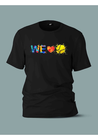 Fnbx We Love Tennis T-shirt Siyah