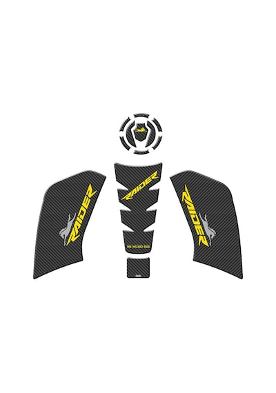 Tvs Raıder 125 2023 - 2024 Uyumlu Tank Pad Set 003