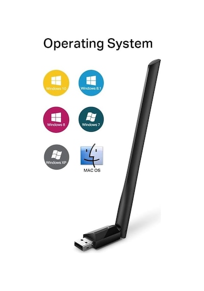 Tp-link Archer T2u Plus, Ac 600 Mbps Antenli Wireless Usb Adaptör