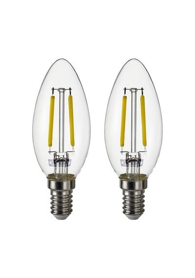 Ikea Solhetta Led Ampul E14, Işık Rengi: Sıcak Beyaz 2700 Kelvin , 250 Lm, 2 Adet