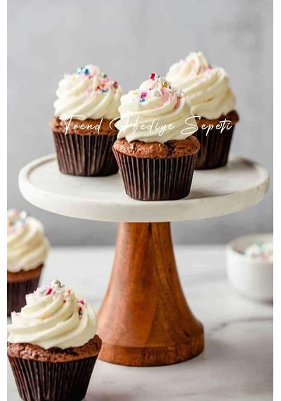 Trend Hediye Sepeti Takribi 200 Adet Büyük Boy Kahverengi Muffin Kek Kalıbı, Cupcake Kağıdı, Browine Sku: Smg8690010568274 Ahşap