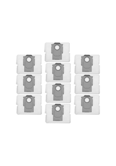 Roborock Qrevo Curv , Q Revo C , Qrevo C Pro 10 Adet Yedek Robot Süpürge Çöp Toz Torbası