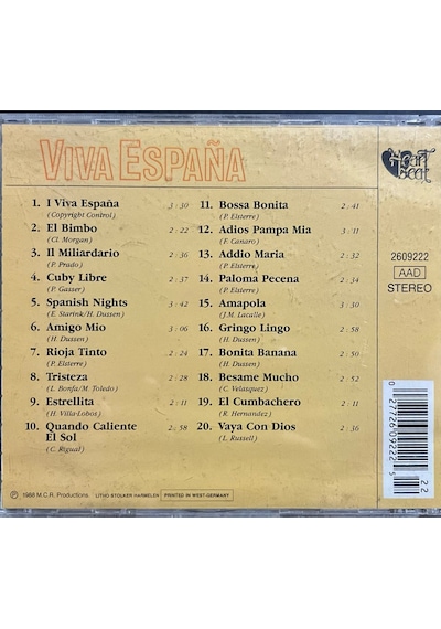 Müzik Cd Sidir Plak Değildir Cd Viva Espana Cd