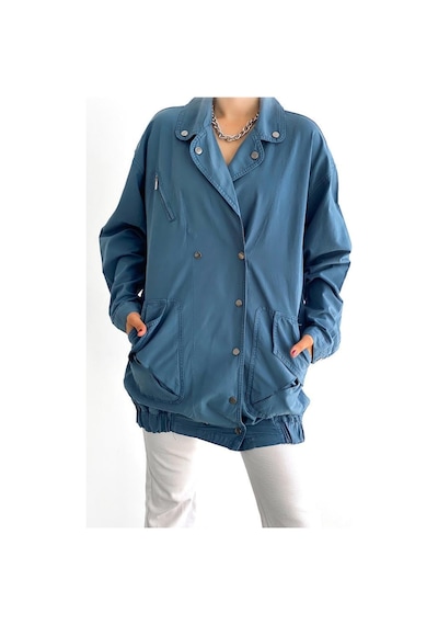 Femelle Kadın Oversize Ceket mavi
