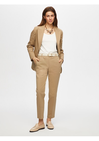 Faik Sönmez Kargo Cep Detaylı Pamuklu Blazer Ceket 018 Us25ckt01834 Bej