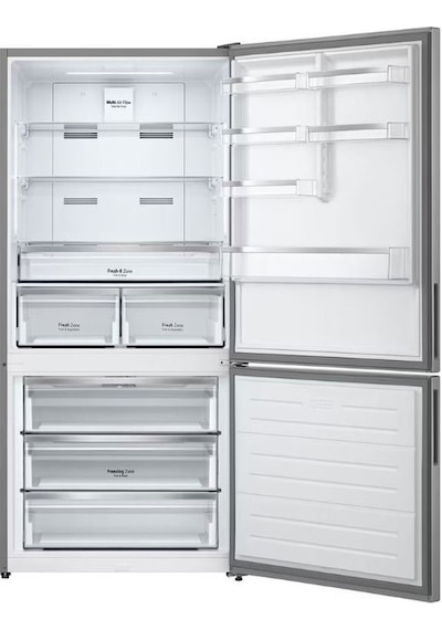Lg GTL569PVAM.AVPPLTK No Frost Alttan Donduruculu Buzdolabı Inox