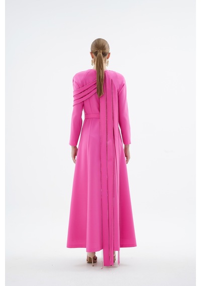 Senna Opıa Elbise Pembe Pembe