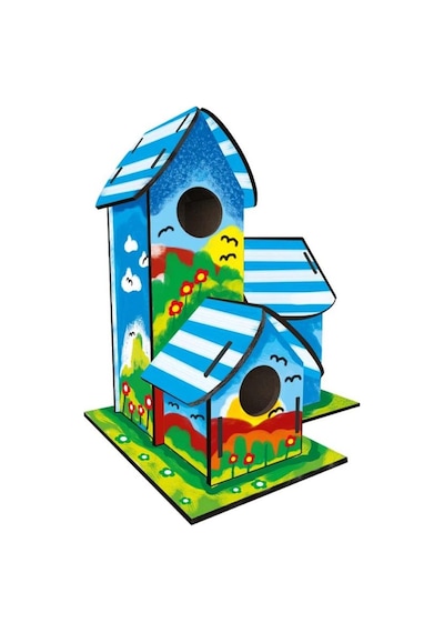 Redka /kumtoys 2698 Kumtoys Ahşap Kuş Evi Boyama.