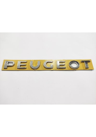 Peugeot Arma Bagaj Yazısı Yapıştırma 26cmx2.5cm 8153