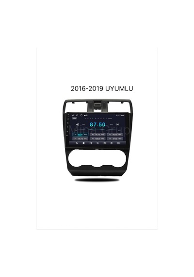 Subaru 2016-2019 Uyumlu Multimedya Carplay & Android Auto - Geri Görüş Kameras Hediye 8gb 8