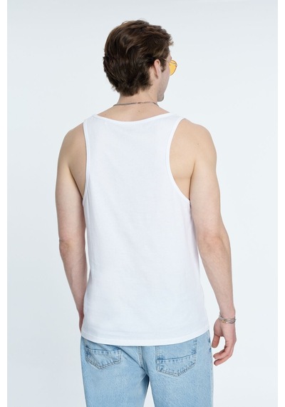 LOFT Regular Fit Erkek Atlet Lf2032181 Q1.v1 Beyaz