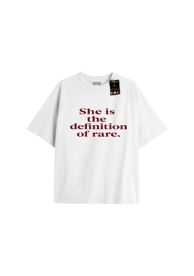 Tarzsokak Beyaz Oversize T-shirt Onadir Özel Tasarım