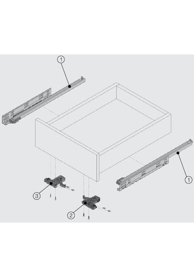 Samet Smart Slide 600 Mm Kısmi Açılım Ray Oil Mnd