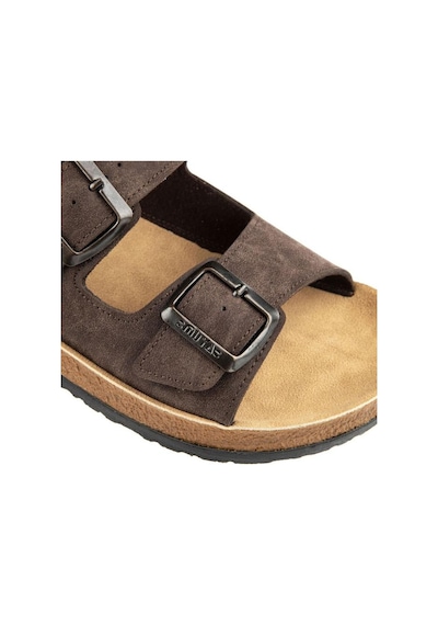 Muya Allen 31330-004 Anatomik Taban Erkek Terlik Kahve 40-45 Kahverengi
