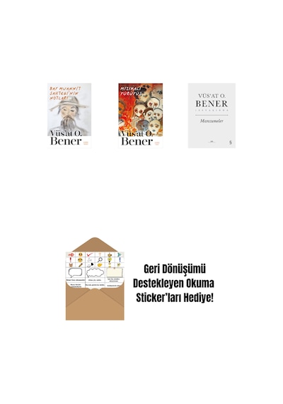 Bay Muannit Sahtegi'nin Notları + Mızıkalı Yürüyüş + Manzumeler Ciltli + Okuma Sticker'ları Bay Muannit Sahtegi'nin Notları + Mızıkalı Yürüyüş + Manzumeler Ciltli + Okuma Sticker'ları