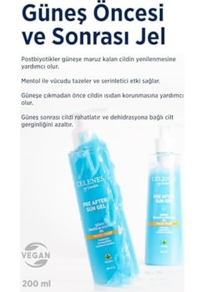 Herbal Güneş Öncesi Ve Sonrası Nemlendirici Ve Ferahlatıcı Jel