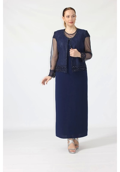 Moda Berray 3293 Lacivert Pullu Nakış Detaylı Abiye Ceket-elbise Takım 46 Beden Çok Renkli Moda Berray 3293 Lacivert Pullu Nakış Detaylı Abiye Ceket-elbise Takım 46 Beden Çok Renkli