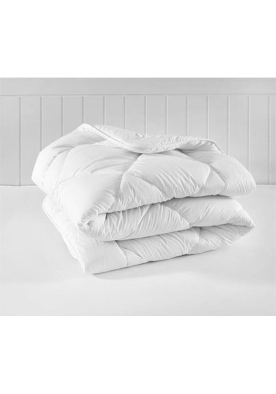 Tek Kişilik Microfiber Yorgan Beyaz