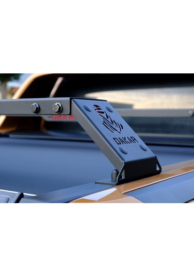 Omsa Isuzu D-max Dakar Kasa Üstü Ara Atkı 2 Parça Siyah 130-177cm 2012-2019 Arası
