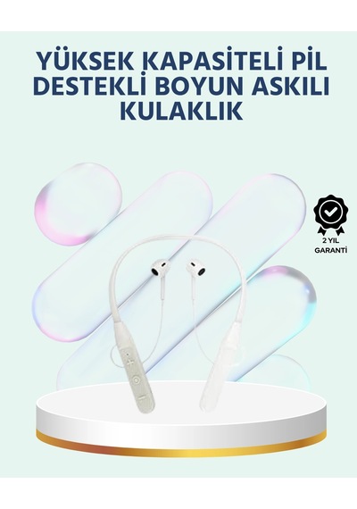Hızlı Bağlantı Ve Güçlü Ses Kalitesi Bluetooth Kulaklık Renkli