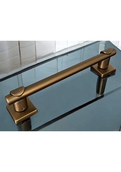 Dem Mat Antik Sarı Ap263 Çekme Kapı Kolu Sürgülü Çekme Kol 25 Cm 1 Adet