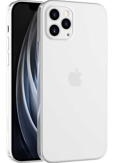 Apple Uyumlu iPhone 12 Pro Kılıf Zore Blok Kılıf Renksiz
